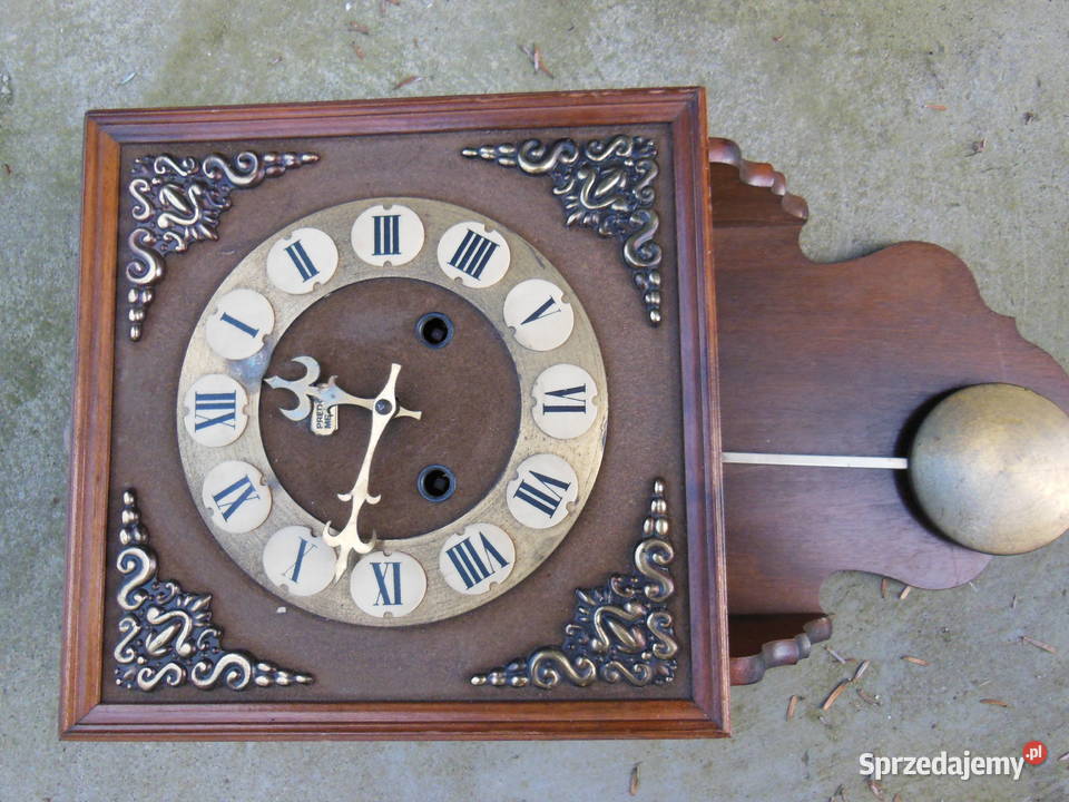 Zegar ścienny z wahadłem Predom Metron dolnośląskie