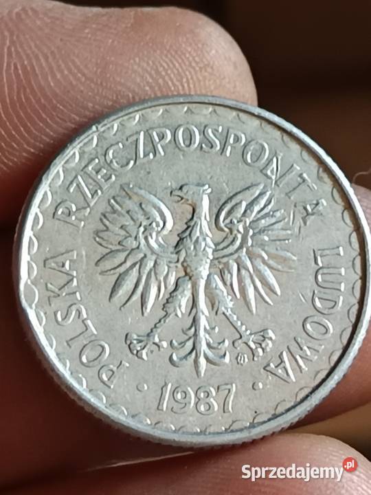 Sprzedam monetę 1 zl 197 odkrój blachy