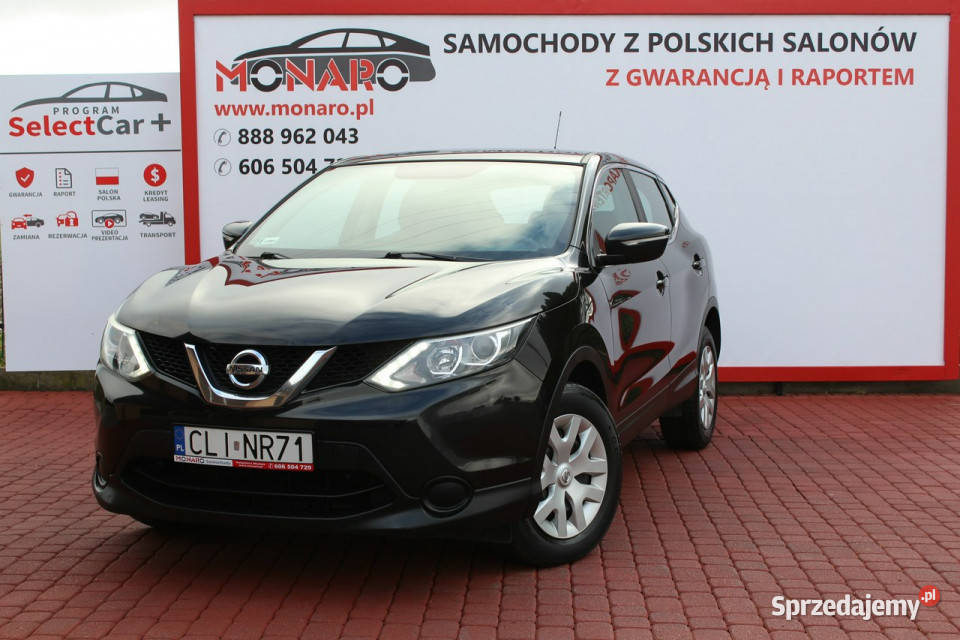 Nissan Qashqai Visia 15 dCi 110 Salon Polska światła do jazdy dziennej Włocławek sprzedam