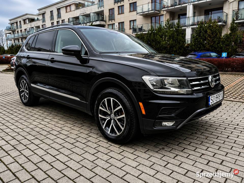 Volkswagen Tiguan Allspace 20 Tsi 2018r Panorama benzyna Motoryzacja