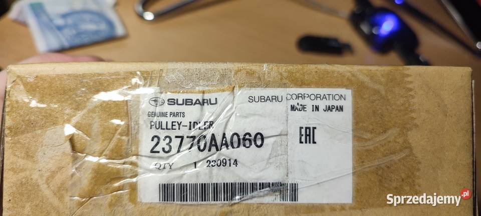 Rolka paska pk subaru forester sj benzyna podlaskie Grabówka