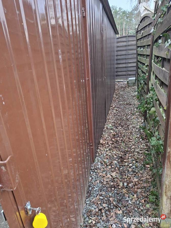 Garaż blaszany 3x5m kolor brązowy TRANSPORT kujawsko-pomorskie Grudziądz