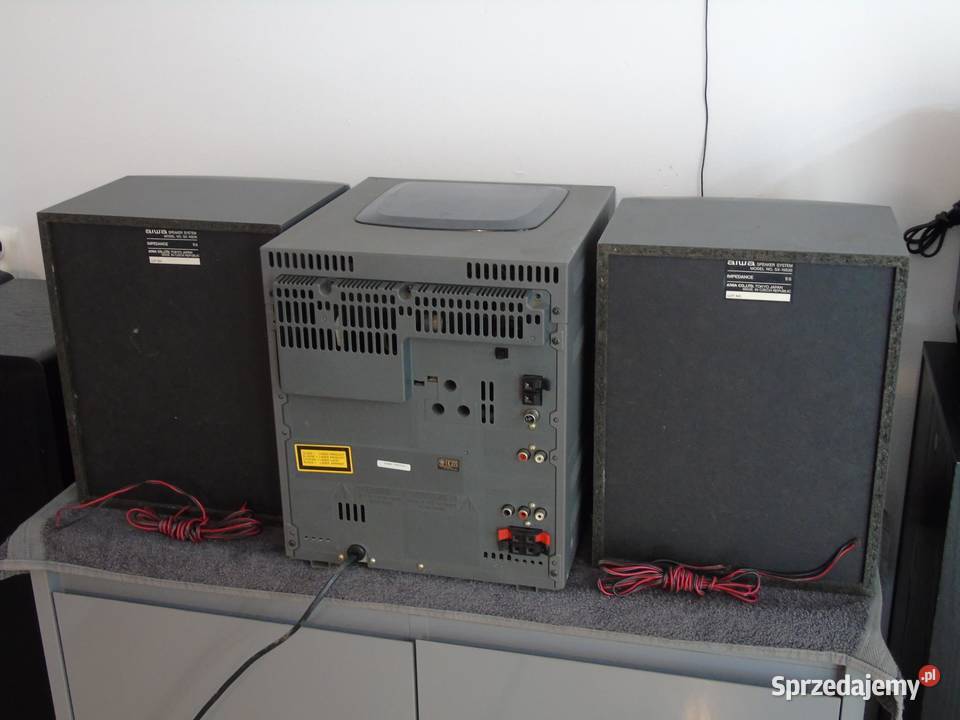 Wieża Aiwa kolumny RDS AUX CD 110 wat WYSYŁKA Jasło