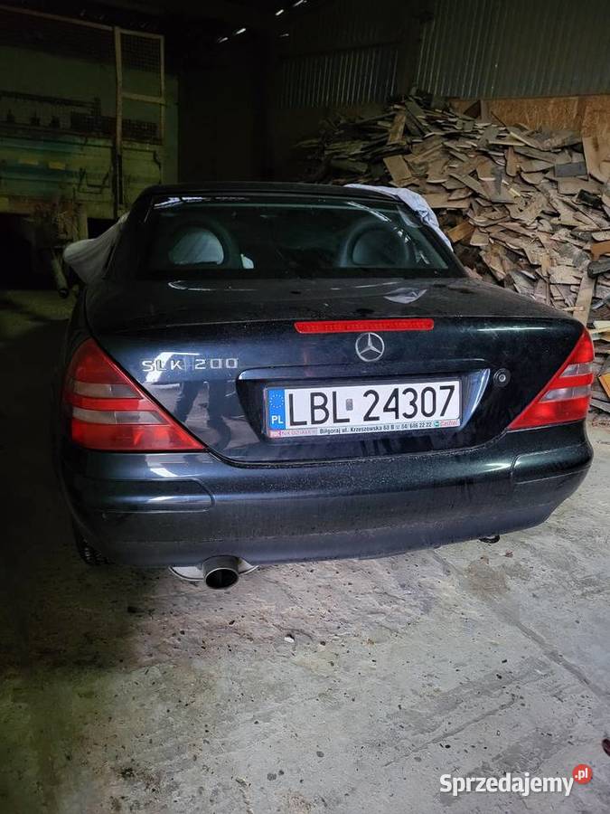 Mercedes SLK 200 R170 1996 uszkodzony benzyna Józefów