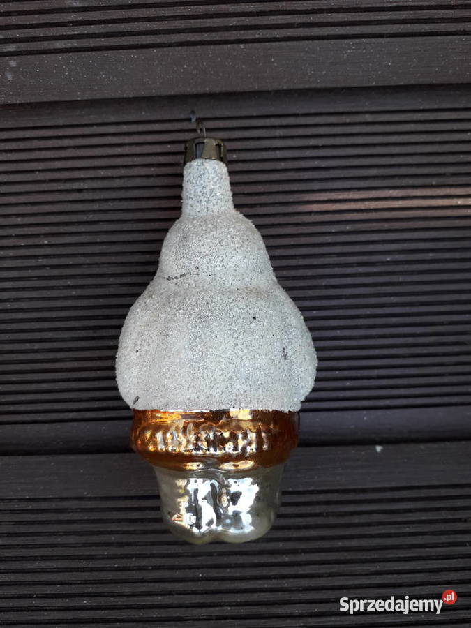 Szklane bombki choinkowe recznie malowane Warszawa