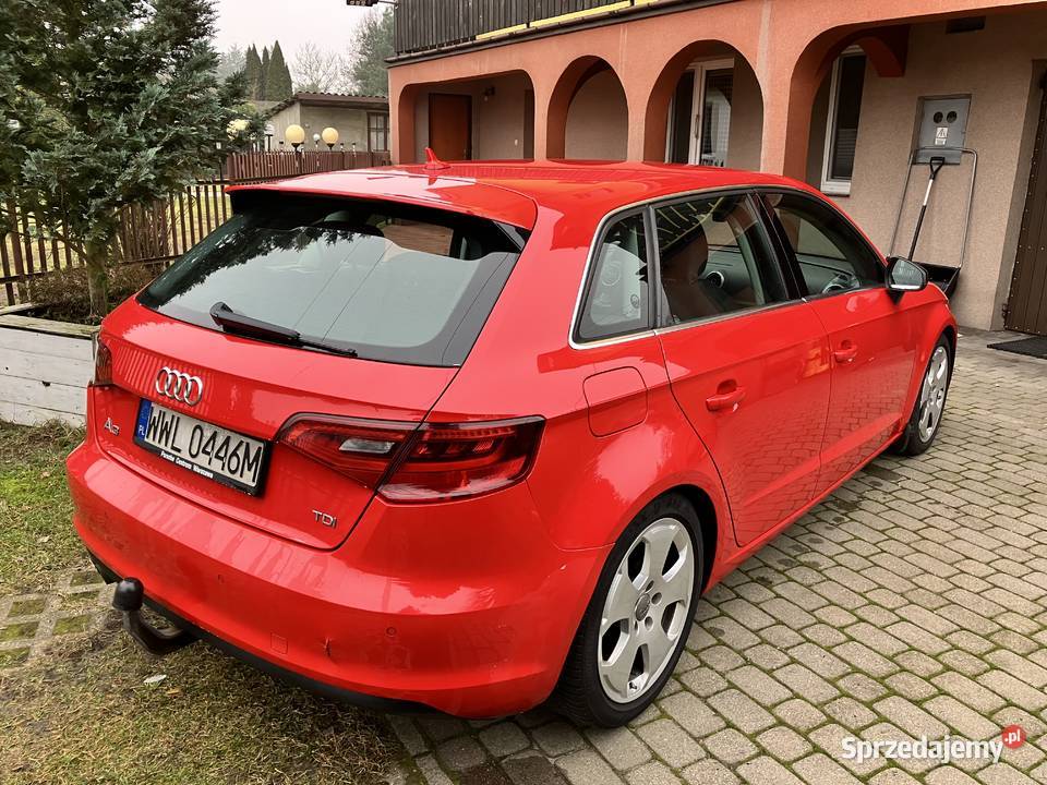 A3 TDI Serwisowany zadbany egzemplarz Webasto Rok produkcji 2013 Łochów