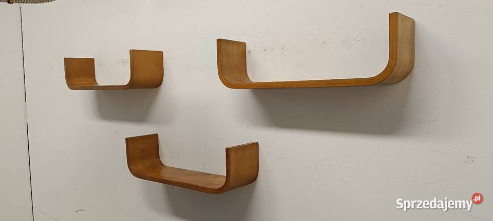 półka półki wiszące na książki na ścianę Ludvik Półki Radomsko sprzedam
