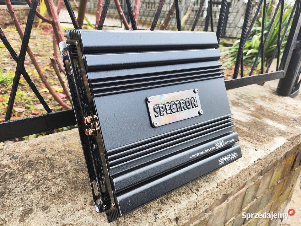 Wzmacniacz samochodowy 4 kanałowy SPECTRON Niegowonice sprzedam