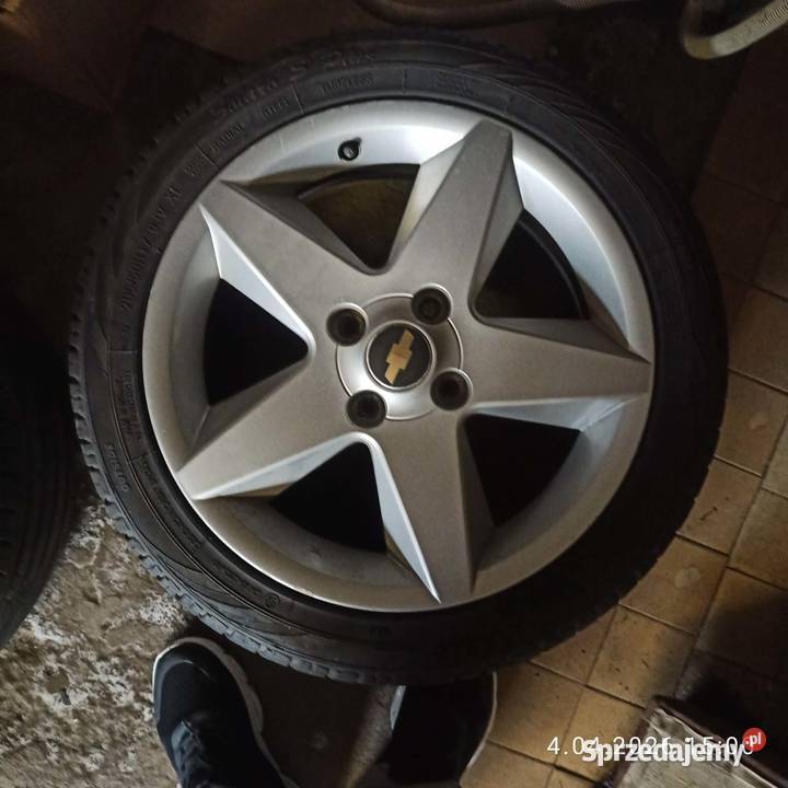 Felgi aluminiowe 4x1143 chevrolet 17 dolnośląskie Wrocław sprzedam