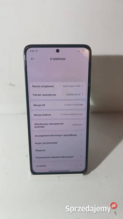Smartfon Redmi Note 14 8256GB Katowice