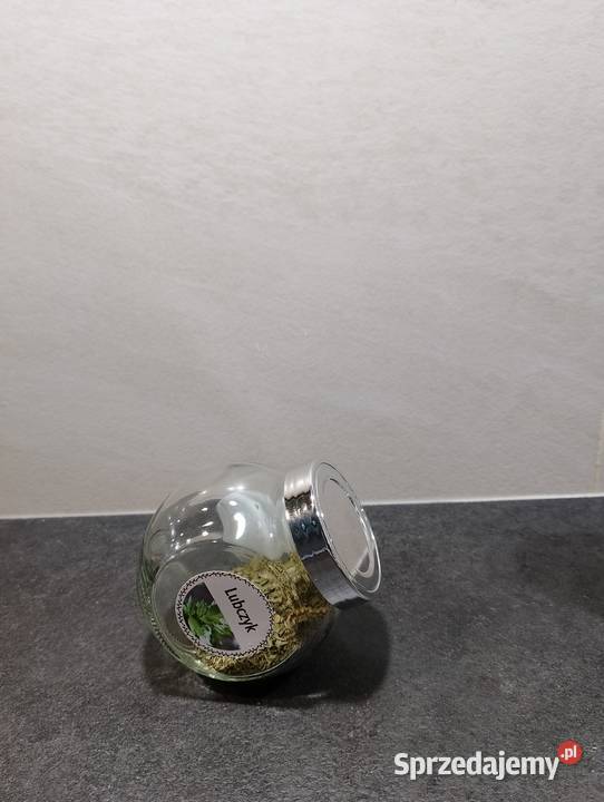 Słoiczki szklane na przyprawy z metalową Wyposażenie wnętrz Warszawa