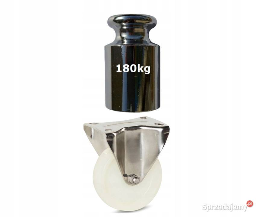 Koło Poliamid Stałe 100mm 180 Stal Nierdzewna Kółka Kozienice