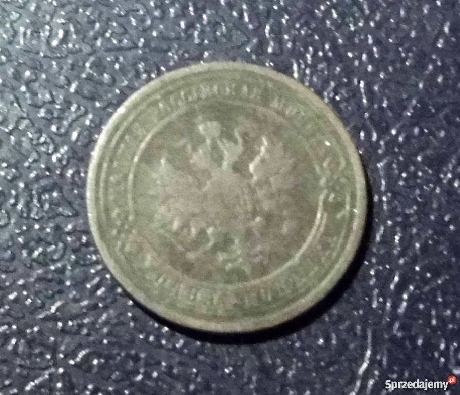 ROSJA 1 kopiejka 1908 piękna patyna Kraków
