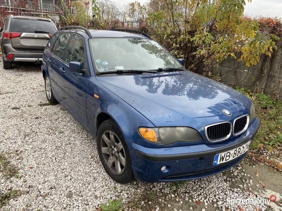 BMW Seria 3 E46 20 Sprzedam z uszkodzonym uszkodzony Warszawa sprzedam