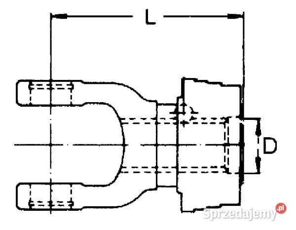 Widłak szybkozłączny z pierścieniem ustalającym Kamionna