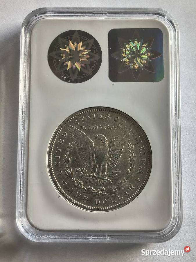 USA 1 dolar 1885 Morgan srebro Ag 900 Szczecin