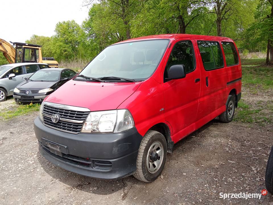 TOYOTA Hiace 25d 4WD Mińsk Mazowiecki sprzedam