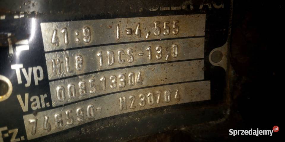 Wkład Mostu HL8 419 Blokada mostu Mercedes Części samochodowe Rzędowice