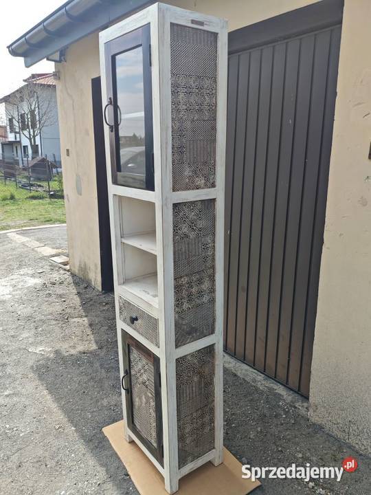 Goawolf mbel Drewno Mango Witrynka Dobroń