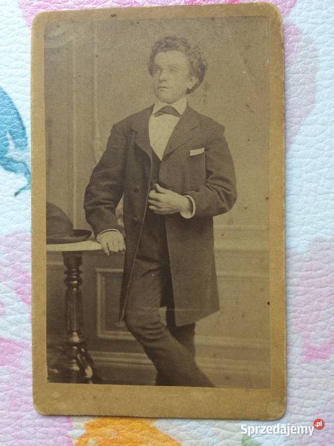 1242 SULĘCIN Niemieckie Zdjęcie Kartonikowe Szczecin