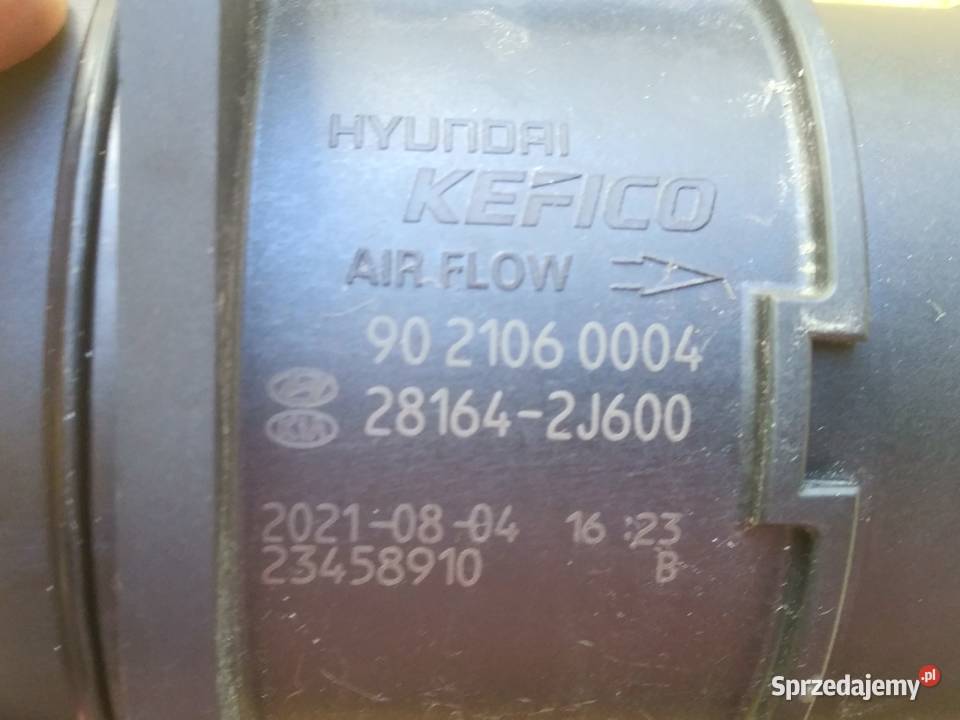 Hyundai Kona przepływomierz 281642J600 zachodniopomorskie Dębno