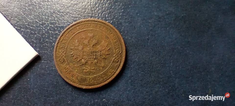 Stare monety 1 kopiejka 1913 Rosja Lesko