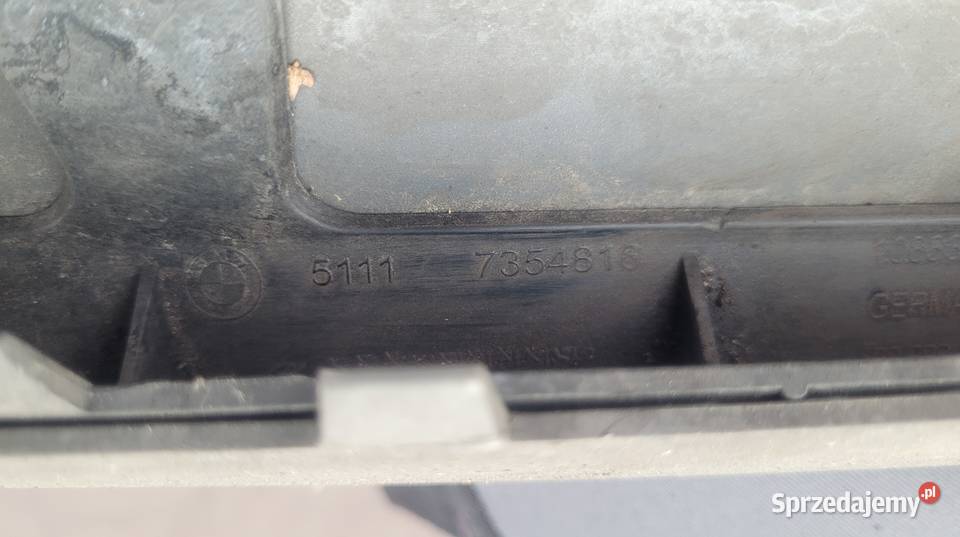 BMW X1 F48 SPOILER DOKŁADKA ZDERZAKA PRZÓD