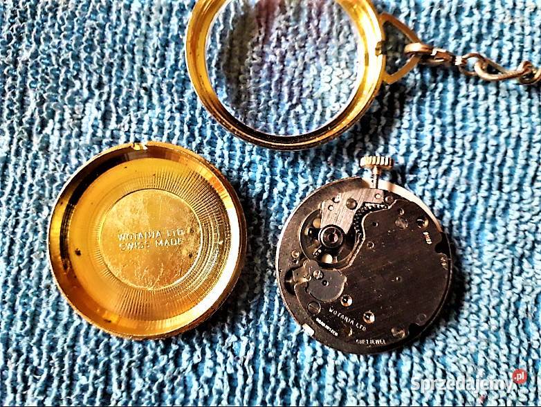 Zegarek kieszonkowy pozłacany 14k Lucerne made Poraj