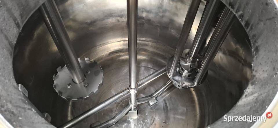 Zbiornik z mieszadłem i instalacją Zambrów