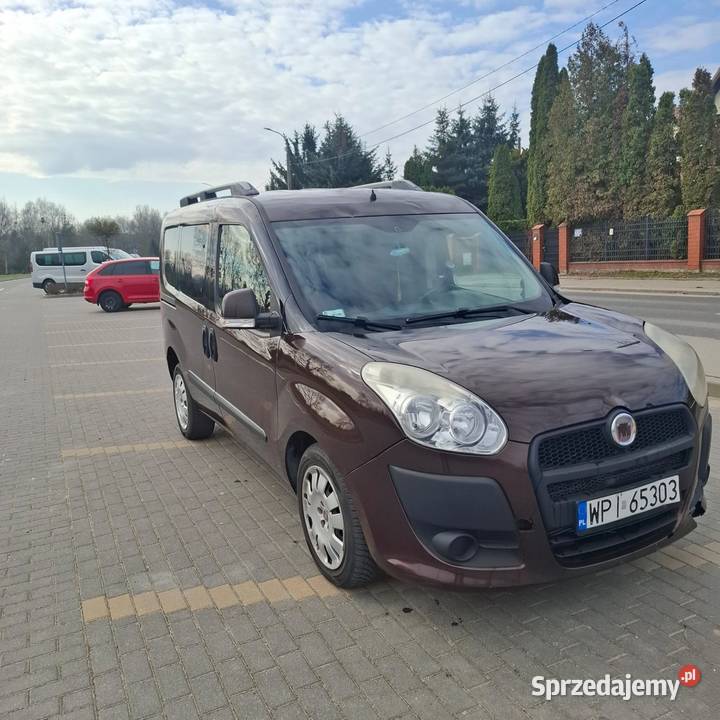 Fiat Doblo 5 osobowy 16 multijet przyciemniane szyby Doblo mazowieckie Konstancin-Jeziorna