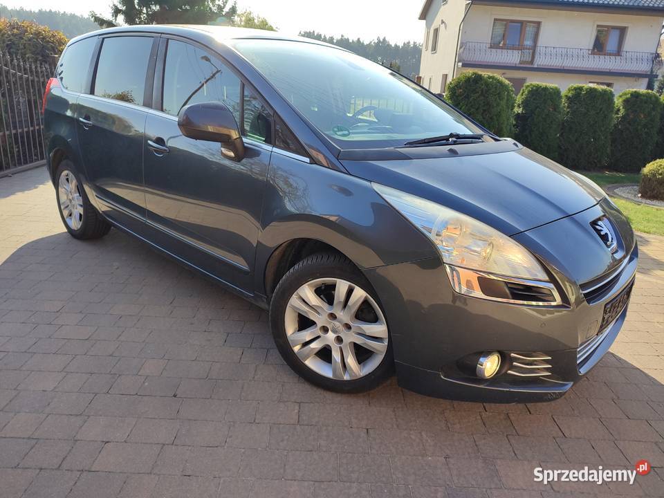 Peugeot 5008 2.0HDI 150KM 7 Foteli *Oryginalny Lakier * Serwis * Niemiec