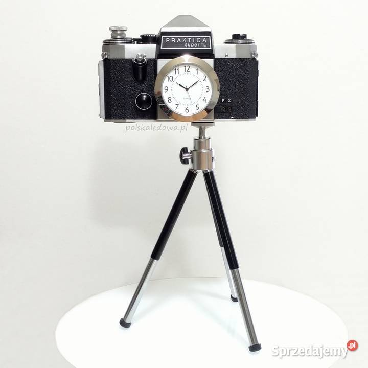 Zegar aparat fotograficzny Praktica retro loft i Zegary Siemianowice Śląskie sprzedam