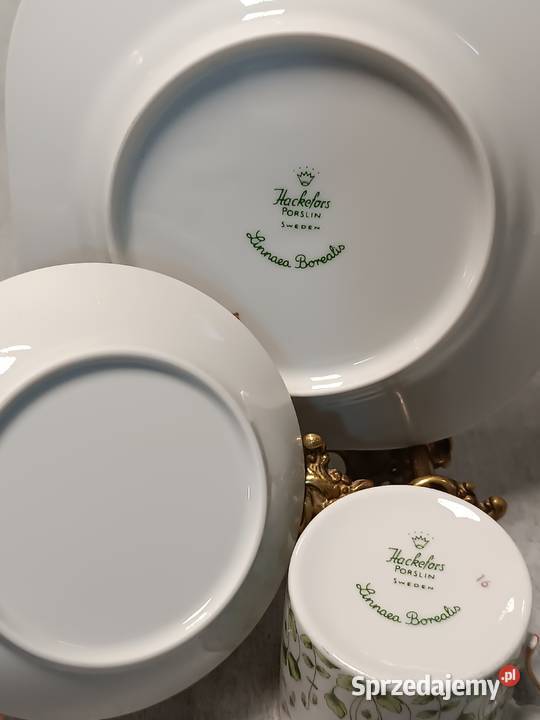 HACKEFORS Linnaea Borealis Trio Filiżanka Stargard