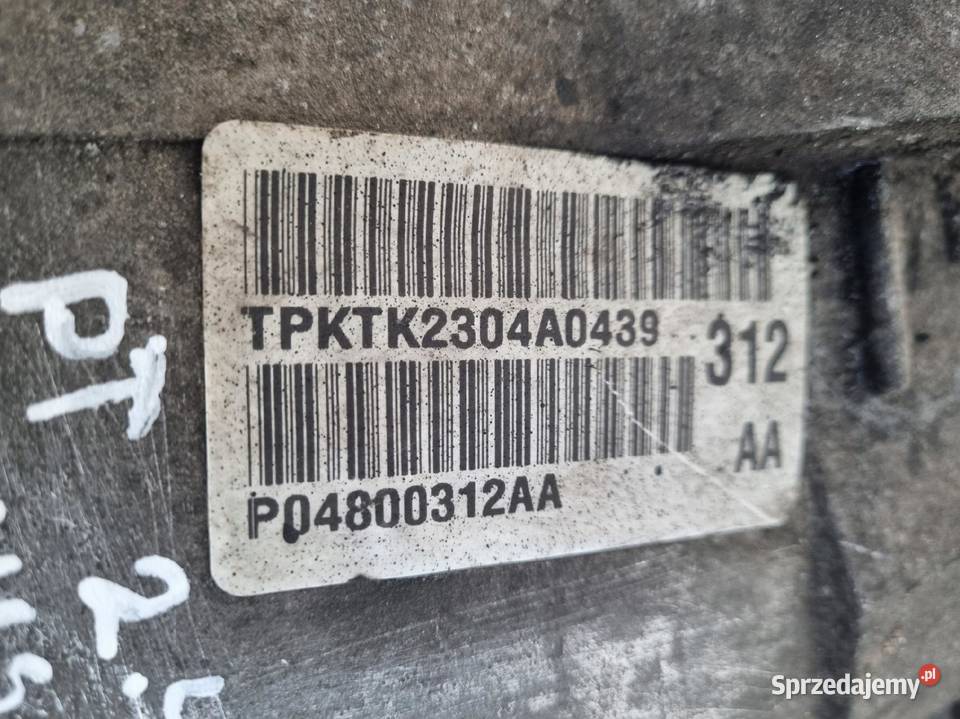 AUTOMATYCZNA SKRZYNIA BIEGÓW Chrysler PT Cruiser osobowe