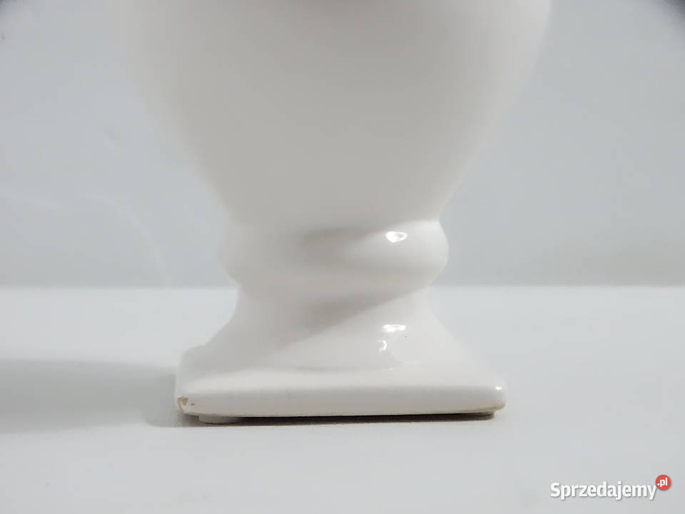 Biała Ceramiczna Osłonka Kielich Styl Klasyczny Biłgoraj