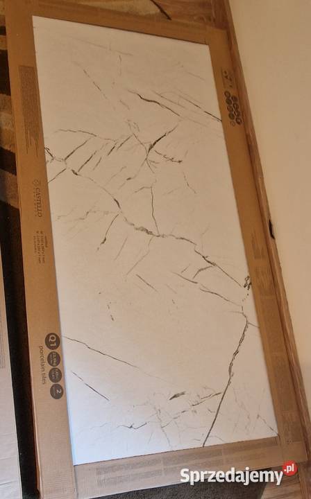 Płytki gres 120x60 colmar white black bialy Kraków