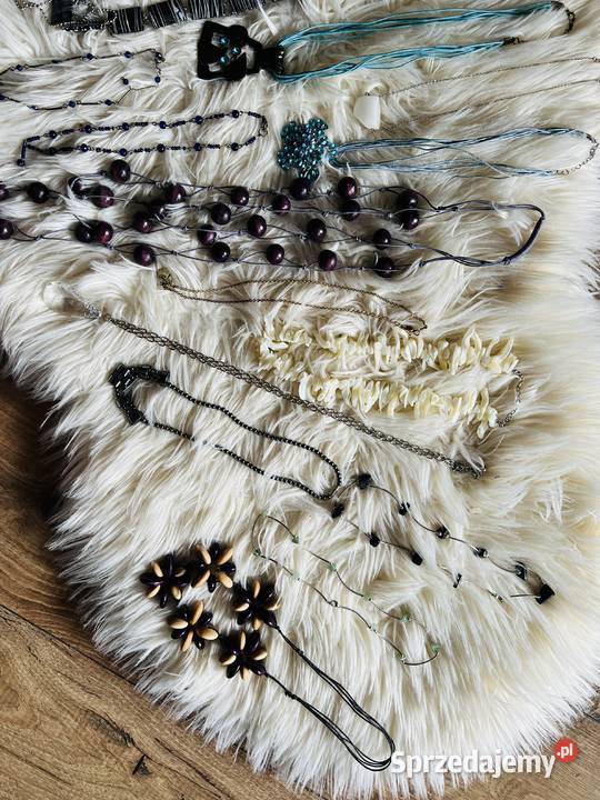 Damski naszyjnik zestaw 20 sztuk Retro Vintage Naszyjniki Reda