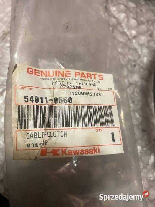 Kawasaki KLE 650 linka sprzęgła C476 Pozostałe Poznań sprzedam