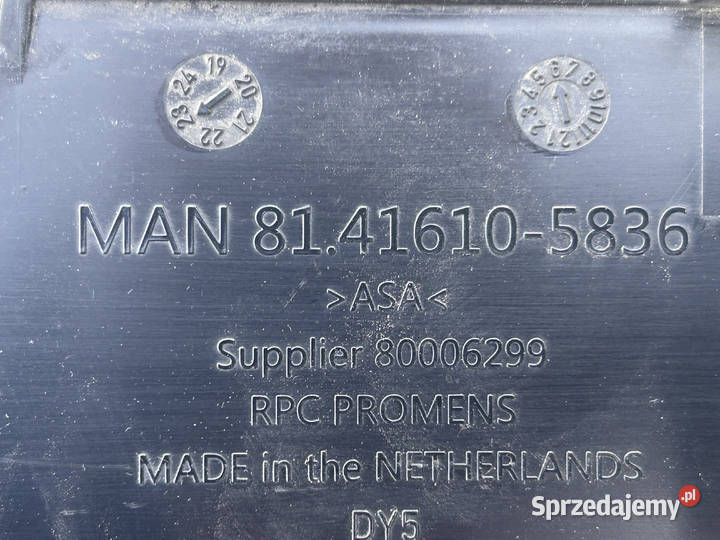 PŁYTA NACISKOWA MAN 81416105836 Sulechów