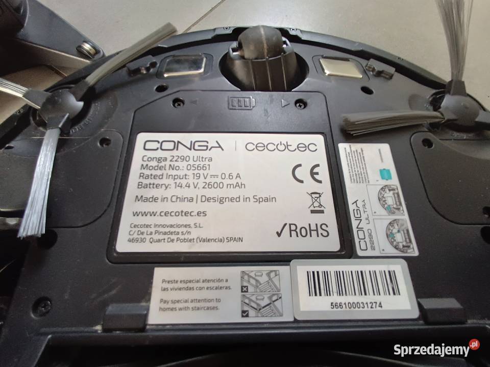 Robot sprzątający coonga w idealnym stanie kujawsko-pomorskie Toruń