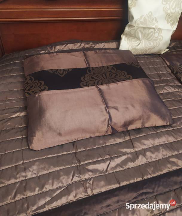 Kpl w odcieniach czekolady narzuta 220x240 2 brązowy Warszawa sprzedam