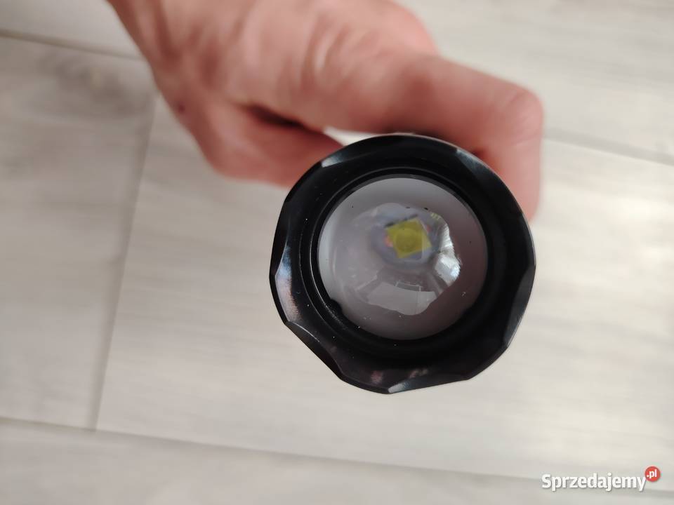 Latarka LED o dużej mocy 2000 lm USB Żyrardów