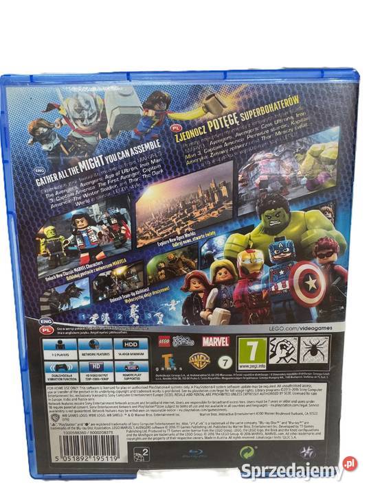 Gra Lego Marvel Avengers PlayStation 4 Elbląg sprzedam