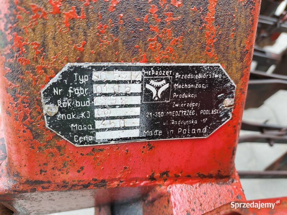 Siewnik Meprozet S0692 25 M 23 LEJKI SUPER STAN Proszowice