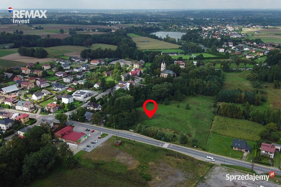 Działka usługowa zjazdu z S1 Dankowice