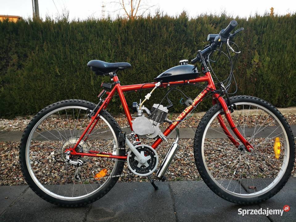 Rower z silnikiem 80cc benzyna Otorowo