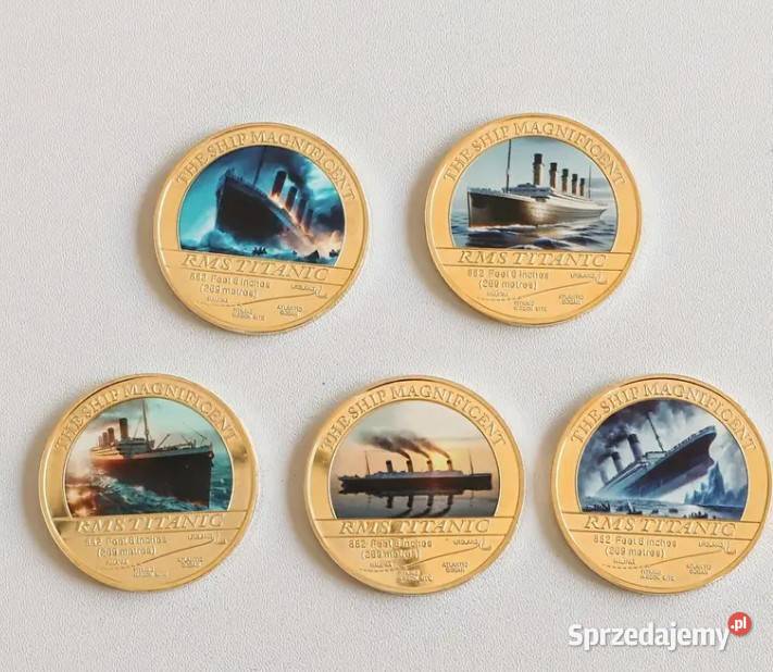 Zestaw kolekcjonerskich monet medali Warszawa