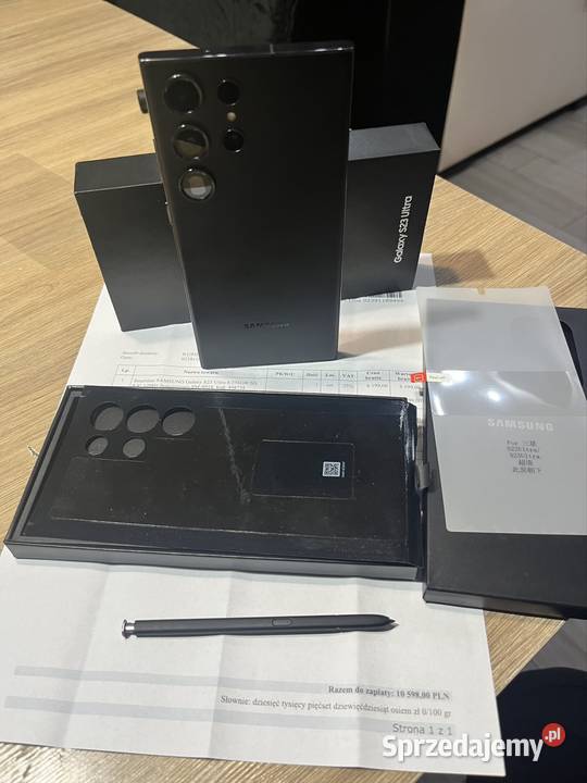 Samsung Galaxy S23 Ultra 256 GB wygląda nowy Samsung śląskie Przeczyce