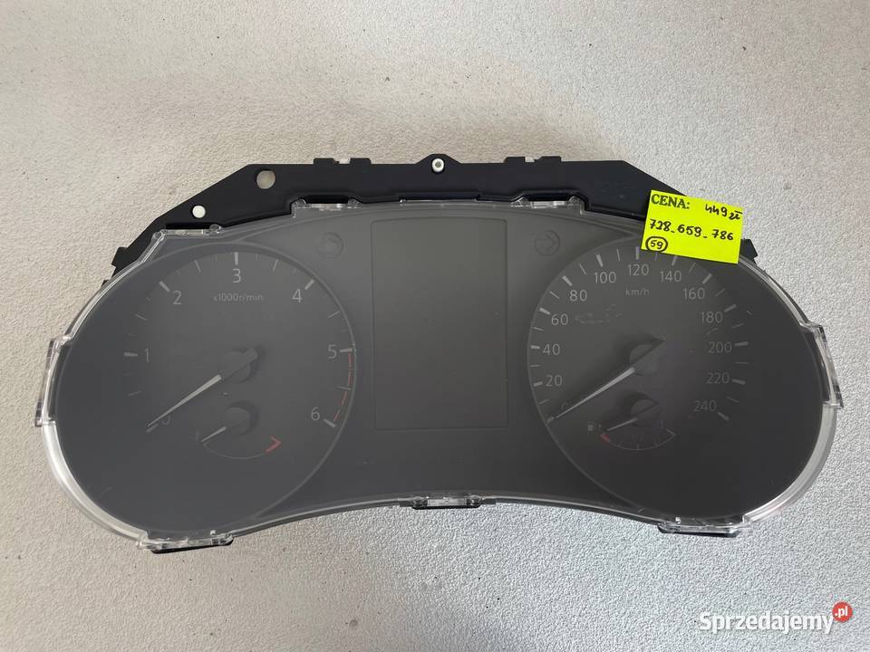 LICZNIK ZEGARY NISSAN MICRA QASHQAI mazowieckie Warszawa