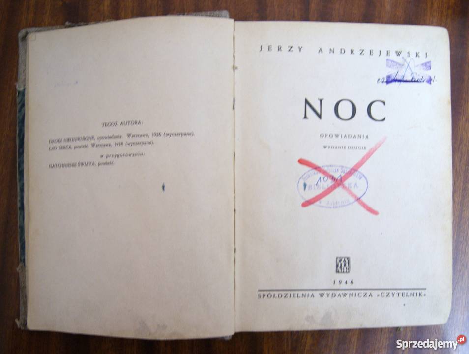 Jerzy Andrzejewski Noc 1946